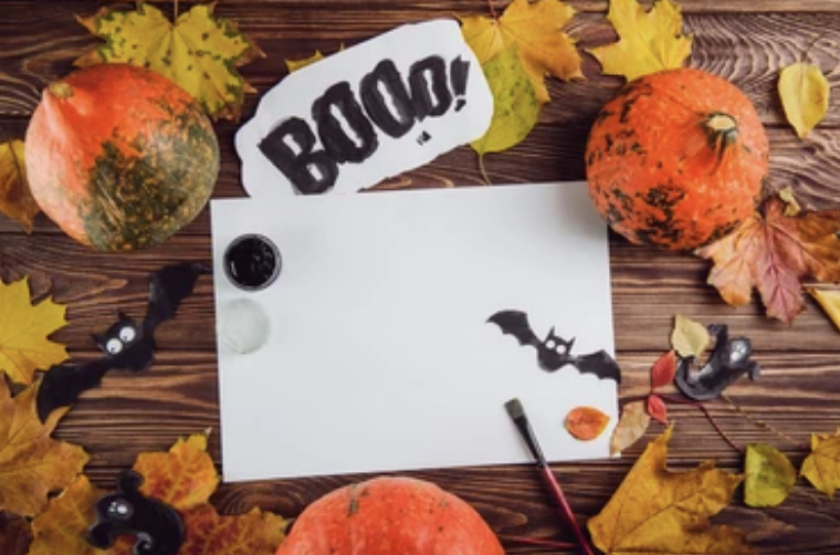 Virtual Halloween Paint & Sip Party (Kit Included)